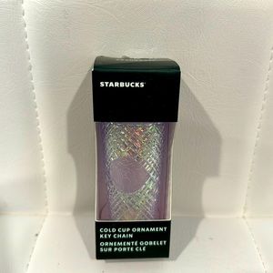 Starbucks cold cup ornament / keychain